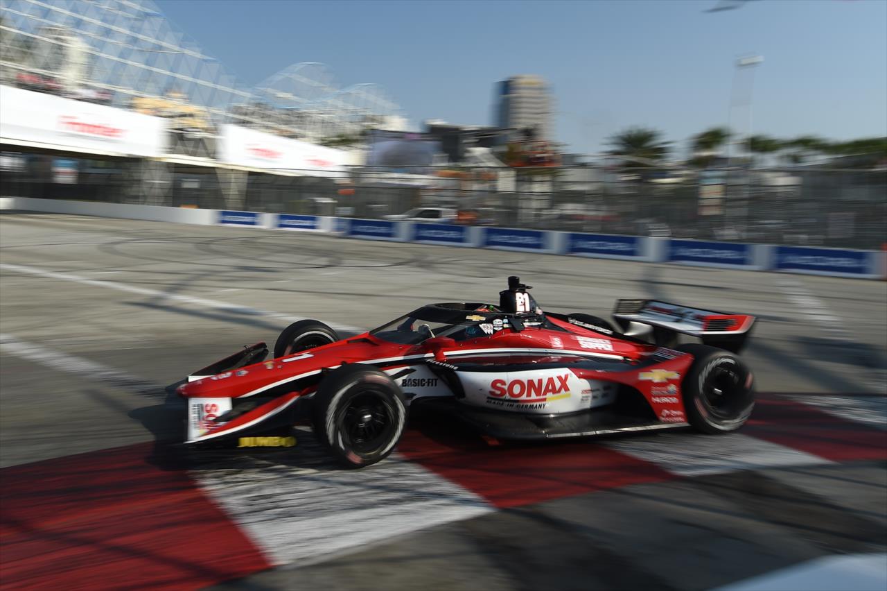 Rinus VeeKay - Acura Grand Prix of Long Beach -- Photo by: Chris Owens